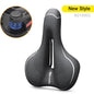 Comfort Bike Saddle Hollow Breathable Shockproof Seat for MTB Road Men/Women