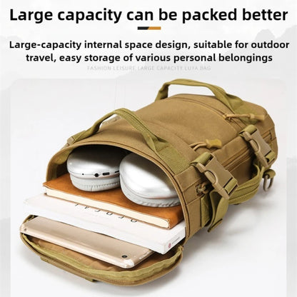 Tactical Chest Bag Outdoor Camping Hiking Sling Backpack Molle Pack