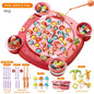 Kids Magnetic Fishing Play for Children Electric Fishing Toy Have Music Spinning Game Fish Rod Education Baby 3 Year Gifts-EXPROTAS