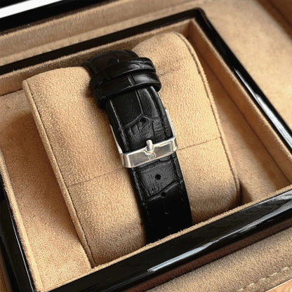 Men’s Retro Business Watch Leather Strap Calendar Waterproof Luxury Quartz Gift