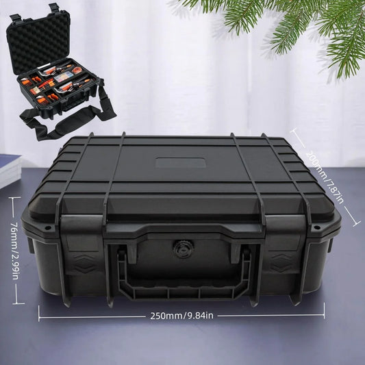 Plastic Box Waterproof Sealed Shockproof Case Dry Storage 250x200x76mm