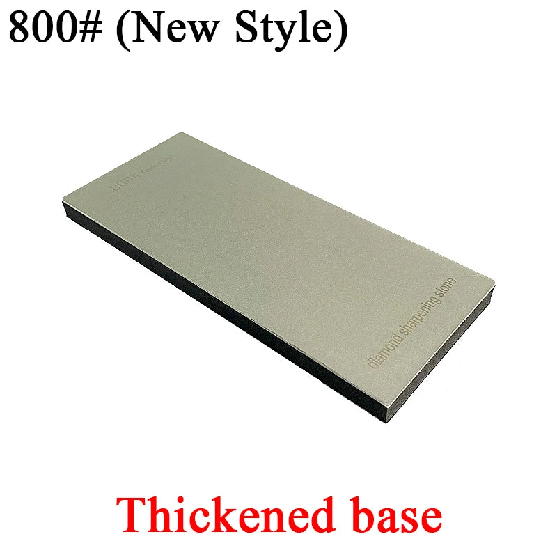 Diamond Knife Sharpening System 15° Whetstone Tool w/ Non-Slip Base