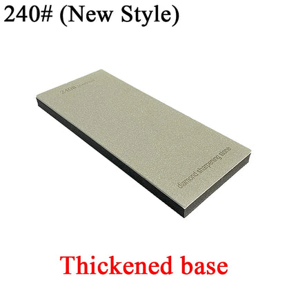 Diamond Knife Sharpening System 15° Whetstone Tool w/ Non-Slip Base