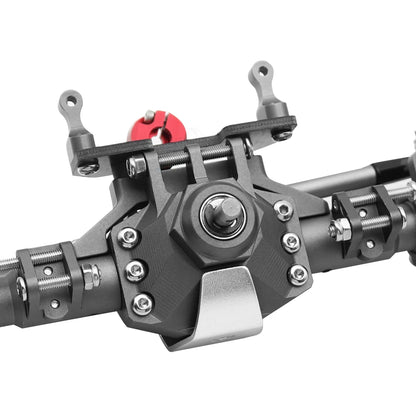CNC Aluminum Diamond Front & Rear Axle for 1/10 RC Crawler Axial SCX10 II 90046/90047 - EXPROTAS