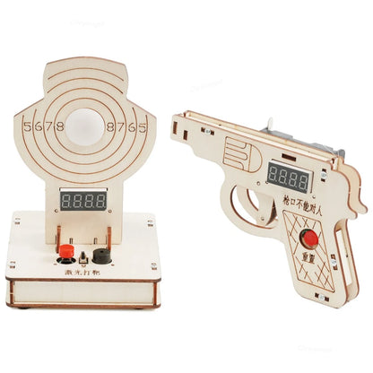 DIY Wooden Target Shooting Toy for Children - Safe Interactive Craft