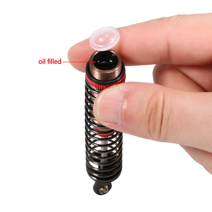 4Pcs Adjustable Oil Filled Shocks 52-120mm 1/10 RC Buggy Truggy Drift Car