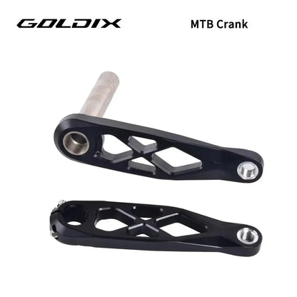 Goldix Narrow Wide Crankset 175mm MTB Square Taper Aluminum Bike Crank