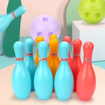 Bowling Games Outdoor Plastic 2Ball 10Pins Indoor Sports Fun