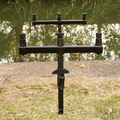 Hirisi 1pc Telescopic Aluminium Bank Stick Carp Rod Pod Support