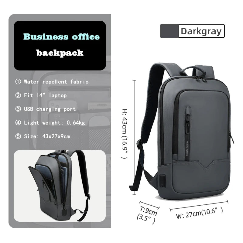Heroic Knight Men Business Backpack Multifunction Slim Laptop Bags For Women outdoors Waterproof pack Aesthetic Backpack Design-EXPROTAS