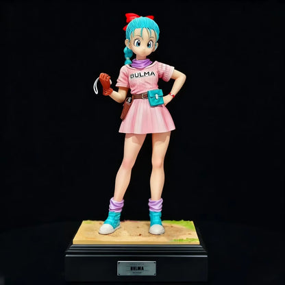 Dragon Ball Bulma Figure PVC Anime Model Statue 26cm Collectible Toy