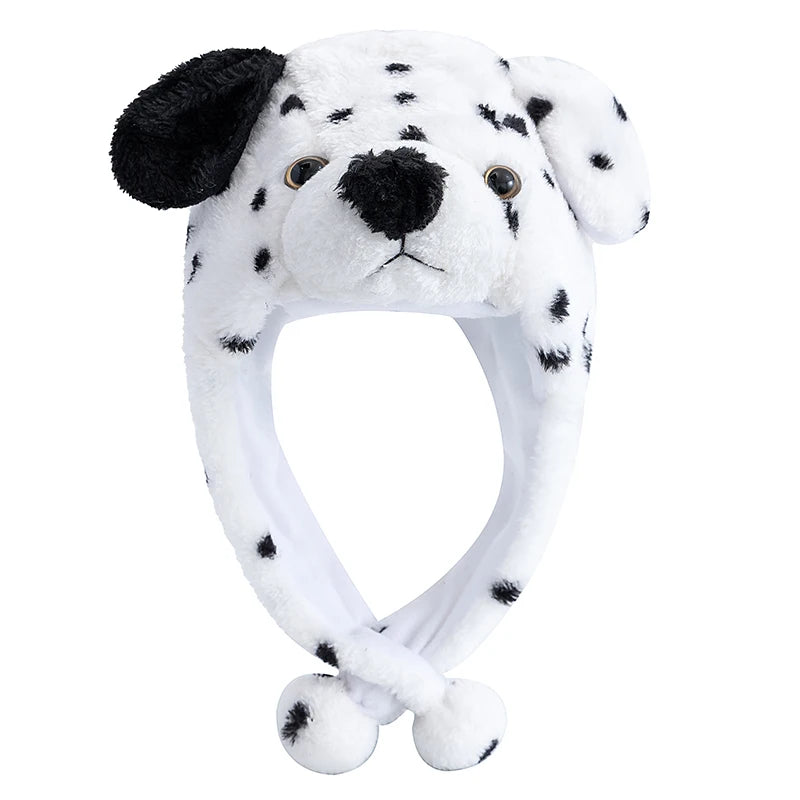 Unisex Funny Bulls Head 3D Animal Decorative Hat Winter Cap for Adults