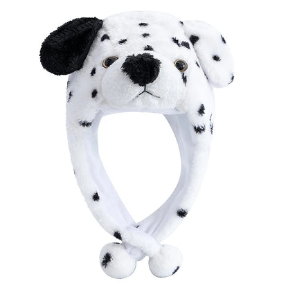 Unisex Funny Bulls Head 3D Animal Decorative Hat Winter Cap for Adults