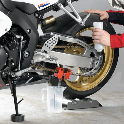 Motorcycle chain cleaning machine kit Brush Gear Cleaner Tool For Motorbike Chains Lube Device Lubricating Accessory-EXPROTAS