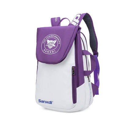 Foldable Tennis Paddle Backpack Squash Badminton Racket Bag Padel Racquetball Carrying Handbag Man Large Capacity Sports Bags-EXPROTAS
