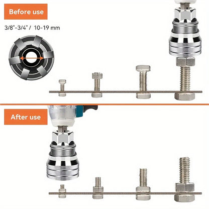 1pc Adjustable Magic Socket Wrench Universal Ratchet Spanner 10-19mm