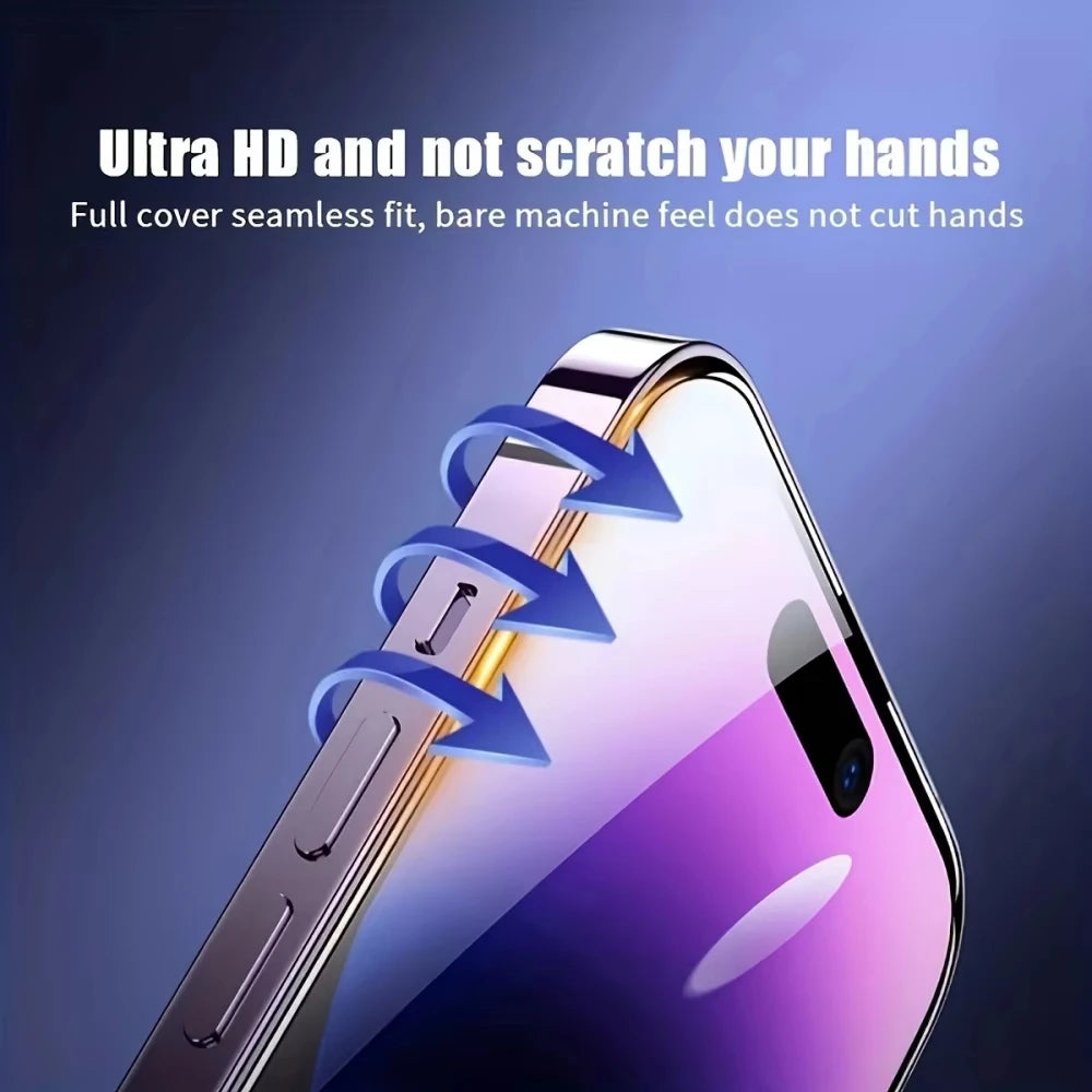 5PCS Screen Protector for iPhone 18 17 16 15 14 13 11 Max Tempered Glass