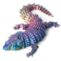 Creative Desk Plants 3D Printed Lizard Statue Ornament for Rockery Fish Tank