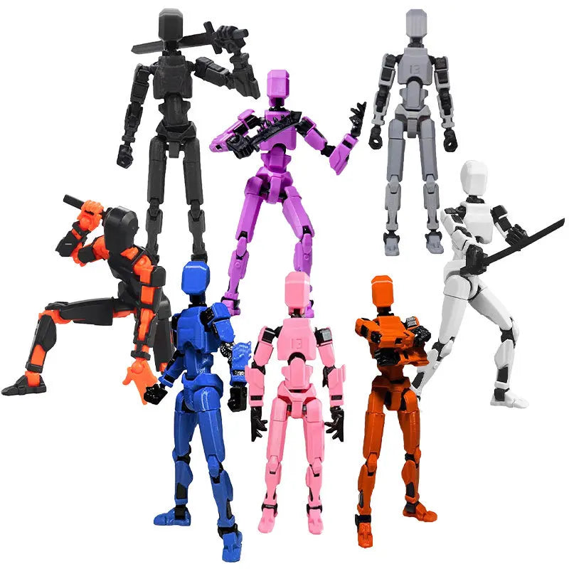Action Doll Titan T13 Mobile Transformation Robot Toy for Kids