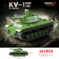 WW2 German Panzer I Tank Building Blocks Military Armoured Brick Toy Set
