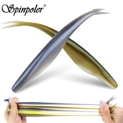 Fishing Lure Spinpoler Soft Swimbait for Bass Pike Zander Perch 5 Inch