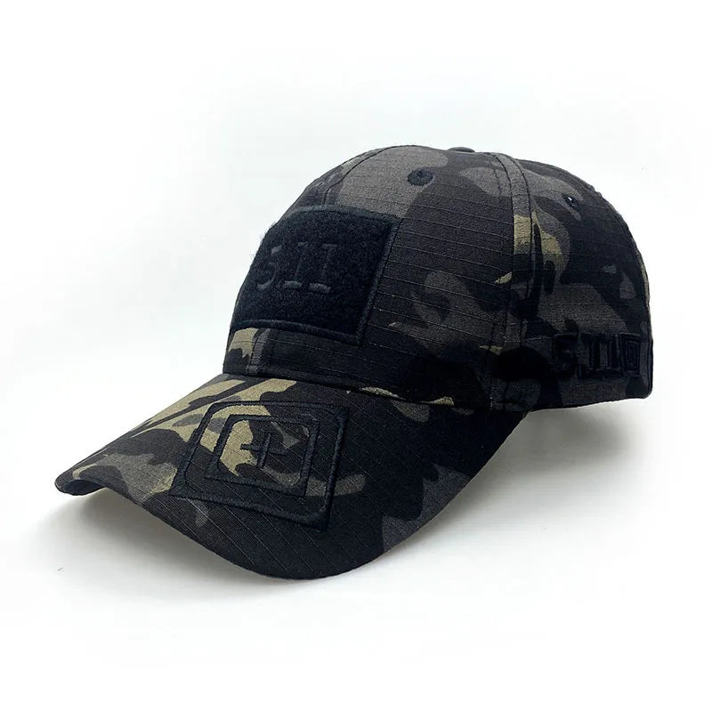 Fishing Sun Hat Camouflage Baseball Cap Breathable Outdoor Hiking Men