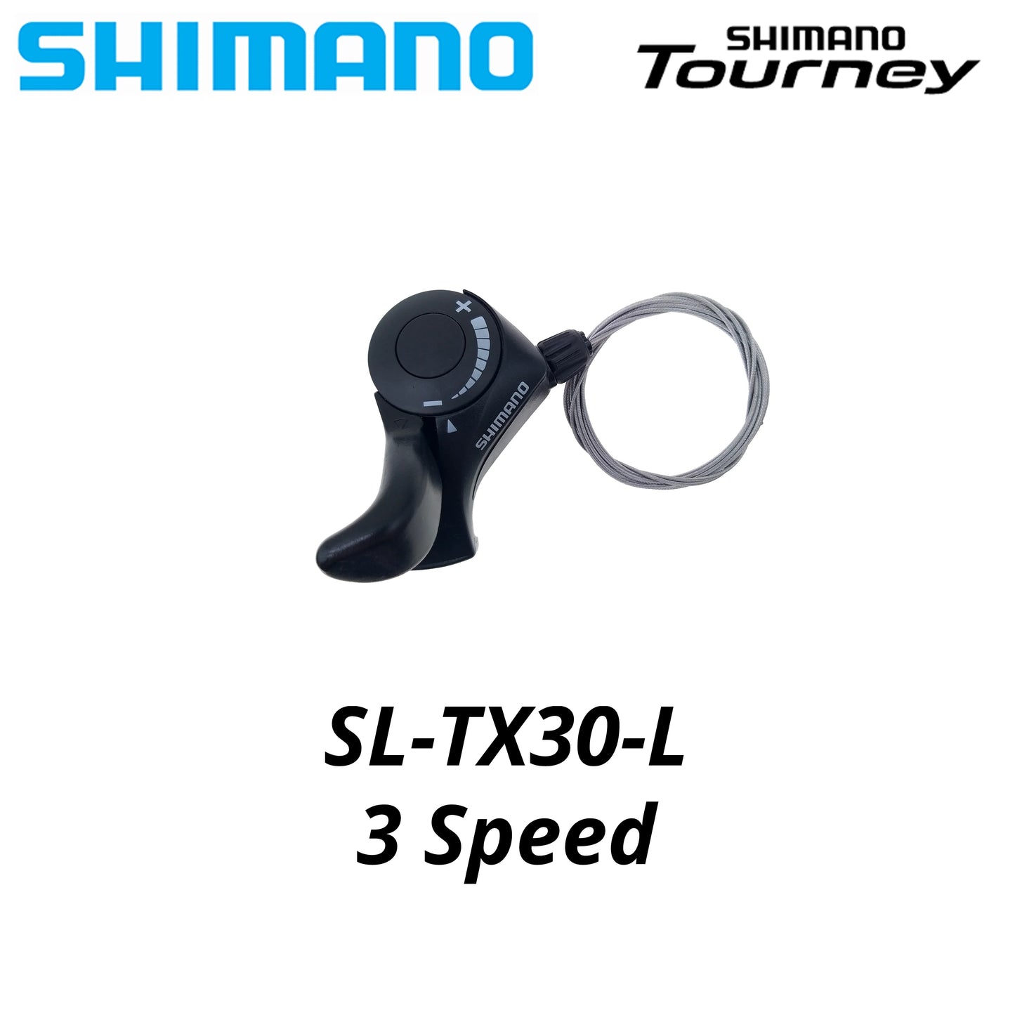 Shimano Tourney SL-TX30 Shift Lever Set 6/7-Speed (18/21 Speed) with Inner Cables