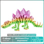 3D Printed Tyrannosaurus Rex Dinosaur Model Jointed Movable Realistic Decor