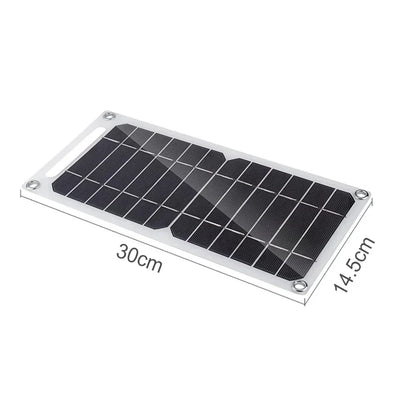 35W Portable Solar Panel 5V USB Charger for Phone Power Bank Camping RV