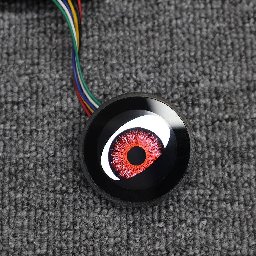 New Dynamic LED Car Headlights Devil Eye LED Eye Light Headlight Assembly Modified Eagle Eye Light Cars Accessories-EXPROTAS