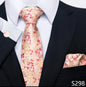 EXPROTAS Tie Pocket Square 8cm Wedding Formal Men’s Accessories