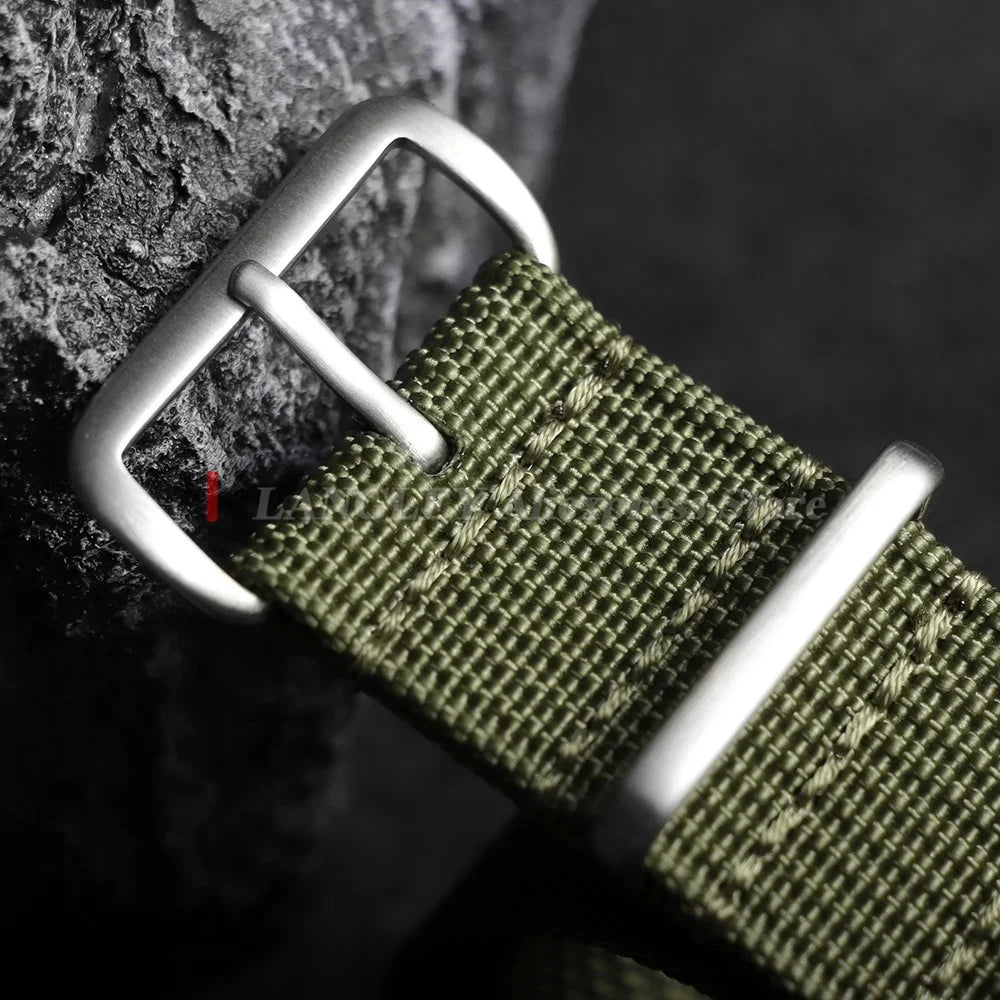 Nylon Watch Band Strap 19mm 18mm 20mm 22mm Military Sport Replacement Straps