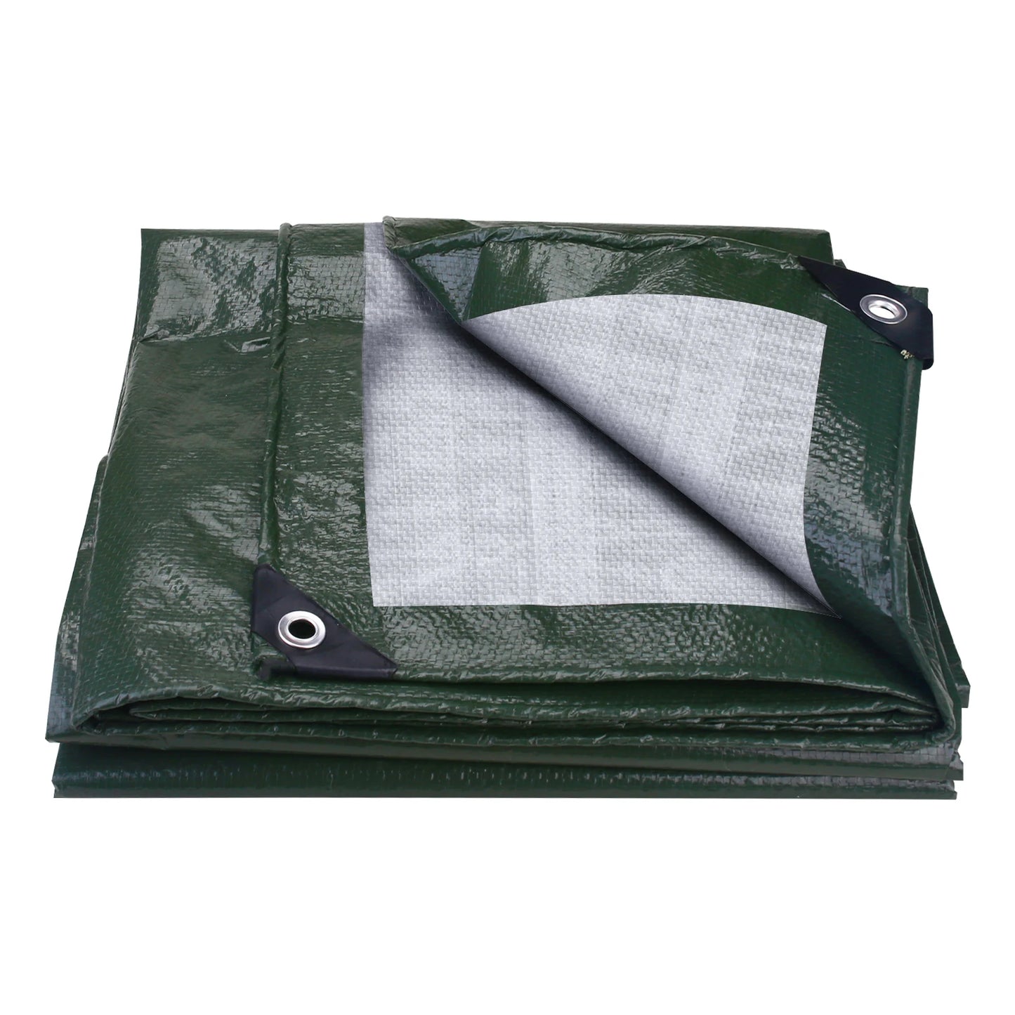 Waterproof Tarp Cover Heavy Duty Tarpaulin 3x3M Camping Ground Sheet