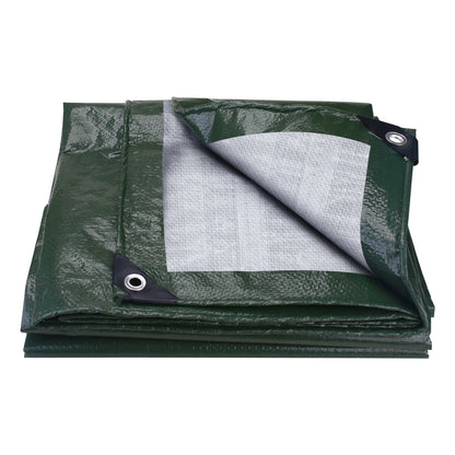 Waterproof Tarp Cover Heavy Duty Tarpaulin 3x3M Camping Ground Sheet