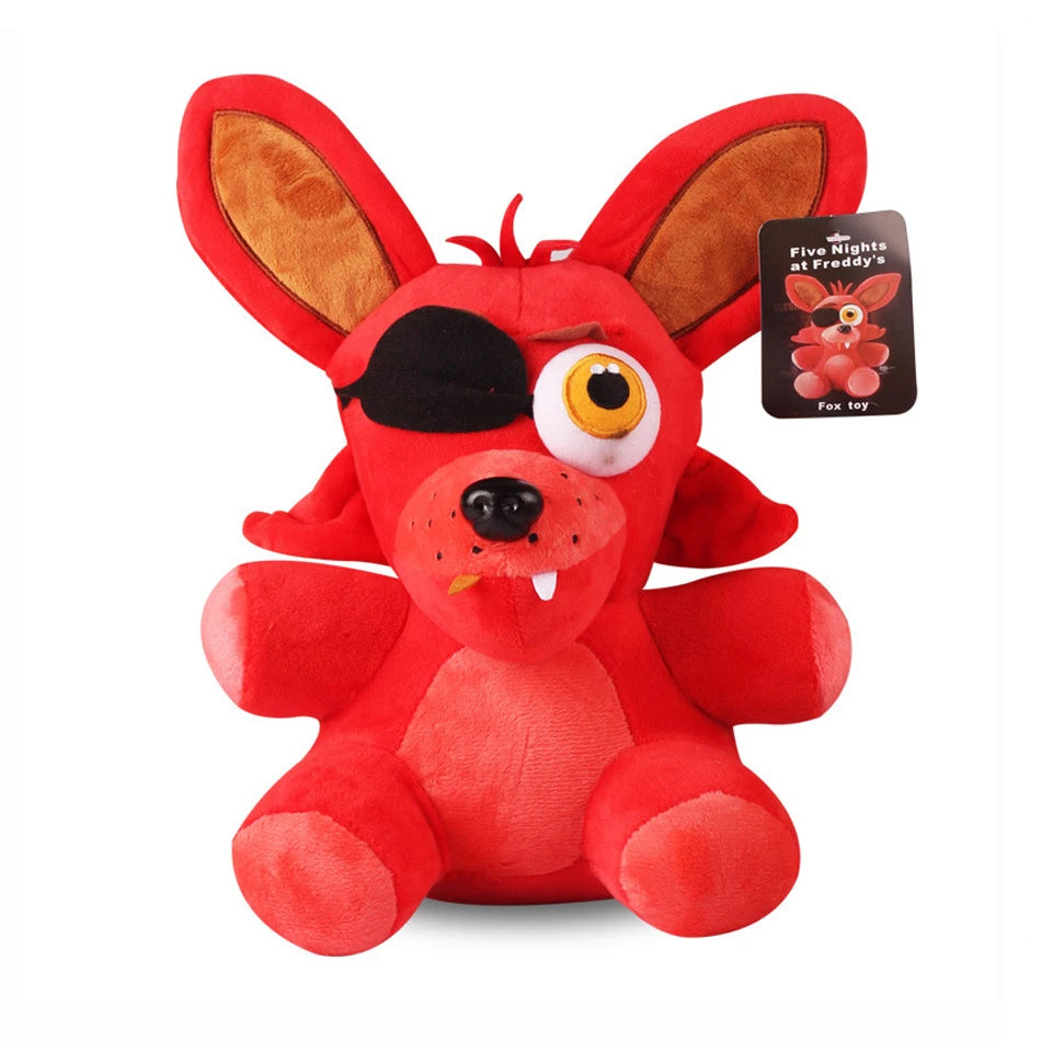 18CM FNAF Freddy Plush Toy Soft Stuffed Bear Game for Kids