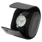 Leather Watch Case for Travel - Classic Rectangle Design, 1 Slot