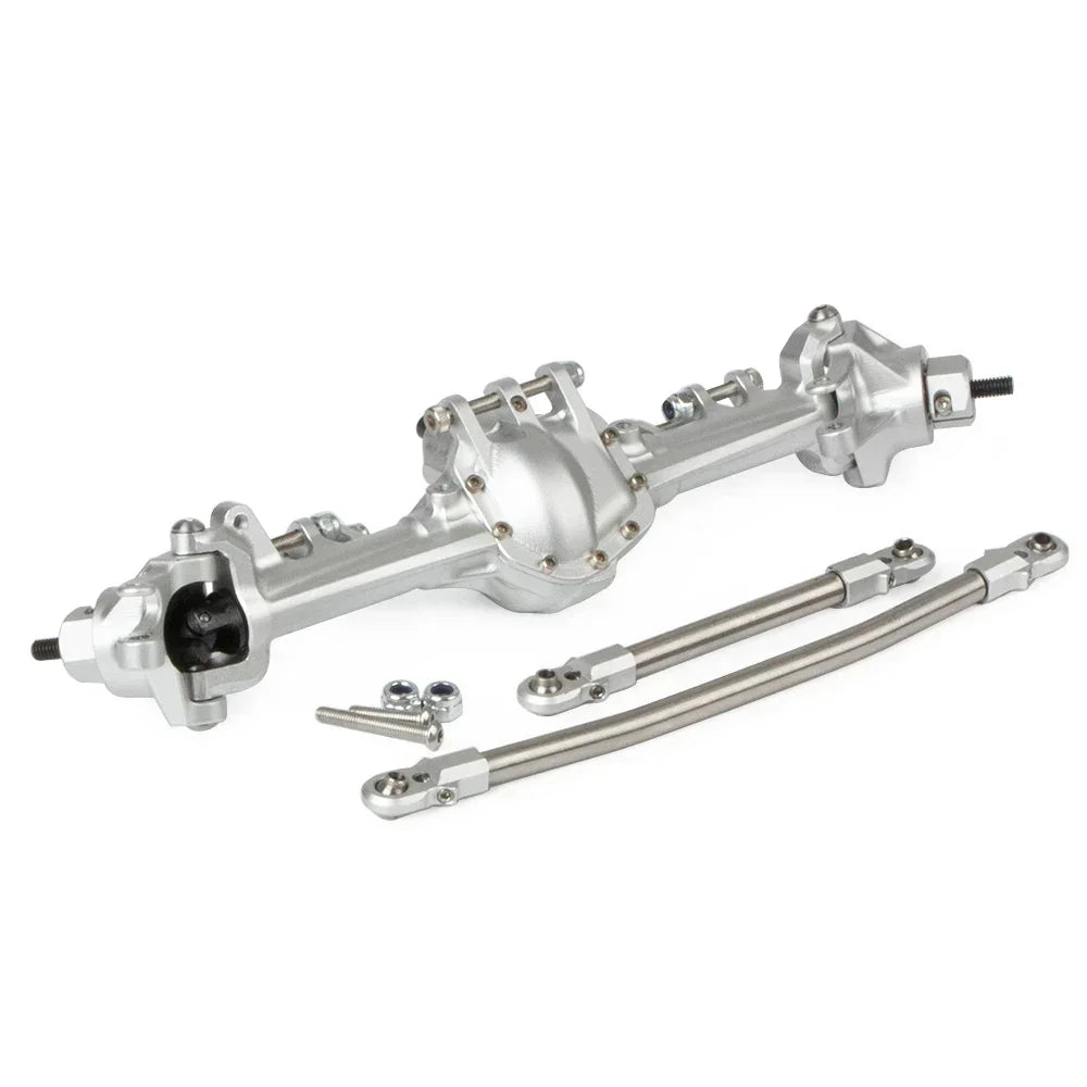 CNC Aluminium Front Rear Axle Bevel Gear SOA Mount 1/10 RC Crawler SCX10 II