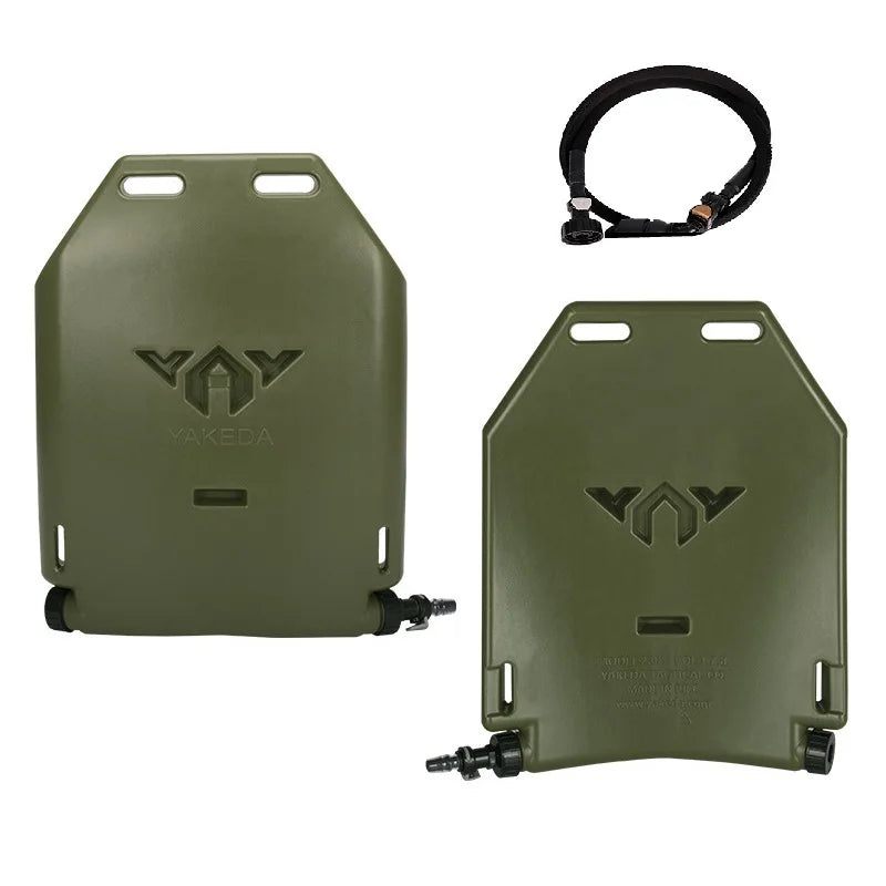 YAKEDA 1.75L Hydration Water Bag with Pipe EVA Vest Insert Kettle Pack