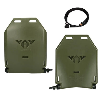 YAKEDA 1.75L Hydration Water Bag with Pipe EVA Vest Insert Kettle Pack