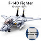 F/A-18E Fighter Jet Building Blocks Modern Military Aircraft Brick Toy Set