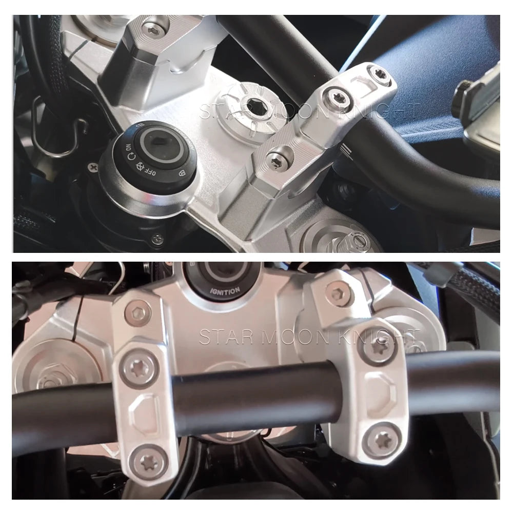 CNC Aluminum Handlebar Risers Up & Back for Voge 900 DSX 2024 Motorcycle