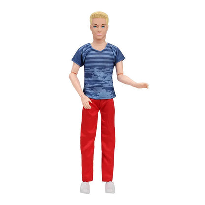 30cm Fashion Ken Doll 1/6 Movable Joints Clothes Suit Dress-Up Toy