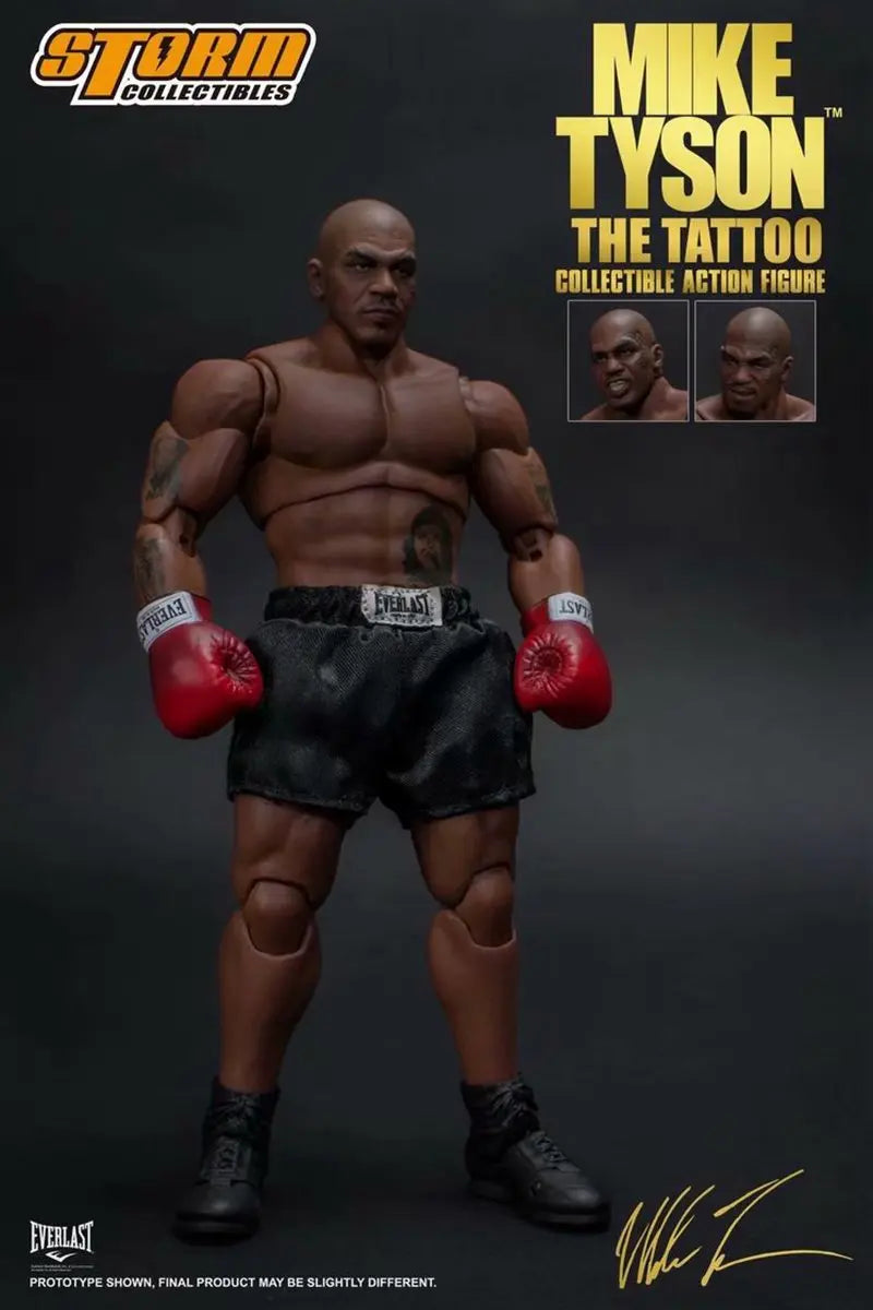 3 Head Face Storm Toys Boxing Boxer Champion Mike Tyson Final Round Mike Tyson Action Figure Collectible Model Toy Birthday Gift-EXPROTAS