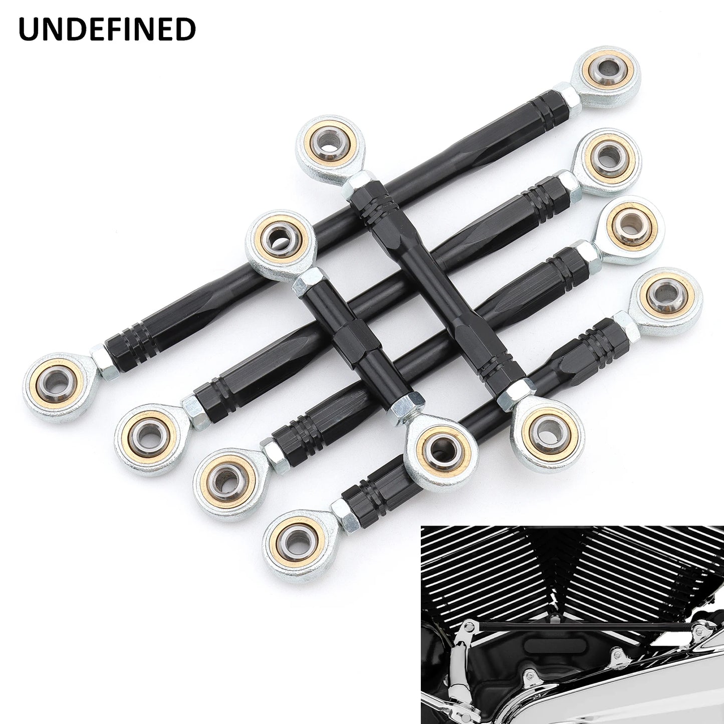Motorcycle Shift Rod Linkage Short Eye-Catching Footrest Foot Peg Rearset Gear Shifter Rod for Superbike Racing