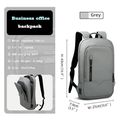 Heroic Knight Men Business Backpack Multifunction Slim Laptop Bags For Women outdoors Waterproof pack Aesthetic Backpack Design-EXPROTAS