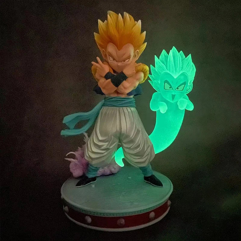 Dragon Ball Z Gotenks Ssj3 Figure Super Saiyan 3 Gotenks Action Figures 25cm Pvc Statue Collection Model Toys For Children Gifts-EXPROTAS