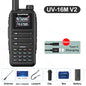 Baofeng UV16M Two Way Radio Walkie Talkie Long Range UHF VHF AM FM