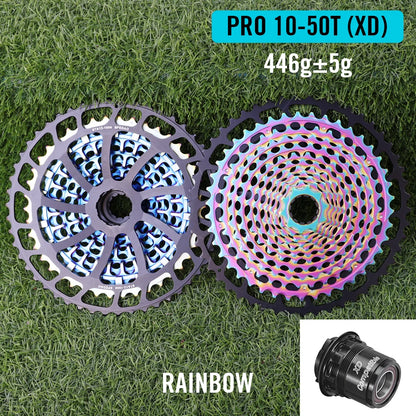 SPEDAO MTB Cassette 10–50T | 12-Speed XD Compatible Sprocket Steel Flywheel