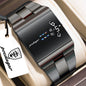 Stainless Steel Poedagar Men's Quartz Watch Waterproof Luminous 39mm