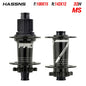 HASSNS PRO7 Hub HG XD MS 32H J-Bend 4 Bearing Freehub for Shimano 8-12 Speed
